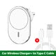 Strong Magnetic Car Wireless Charger Mount 360° Rotation Air Vent Holder For Magsafe iPhone 12-17 Pro Max Android Auto Daily Use