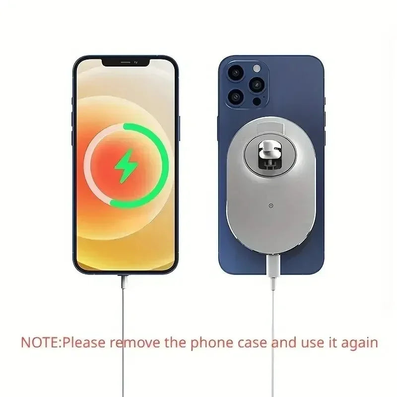 Strong Magnetic Car Wireless Charger Mount 360° Rotation Air Vent Holder For Magsafe iPhone 12-17 Pro Max Android Auto Daily Use